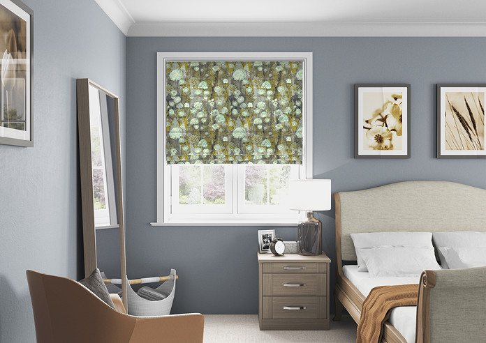 Burdock, Natural - Roman Blind - Image 5